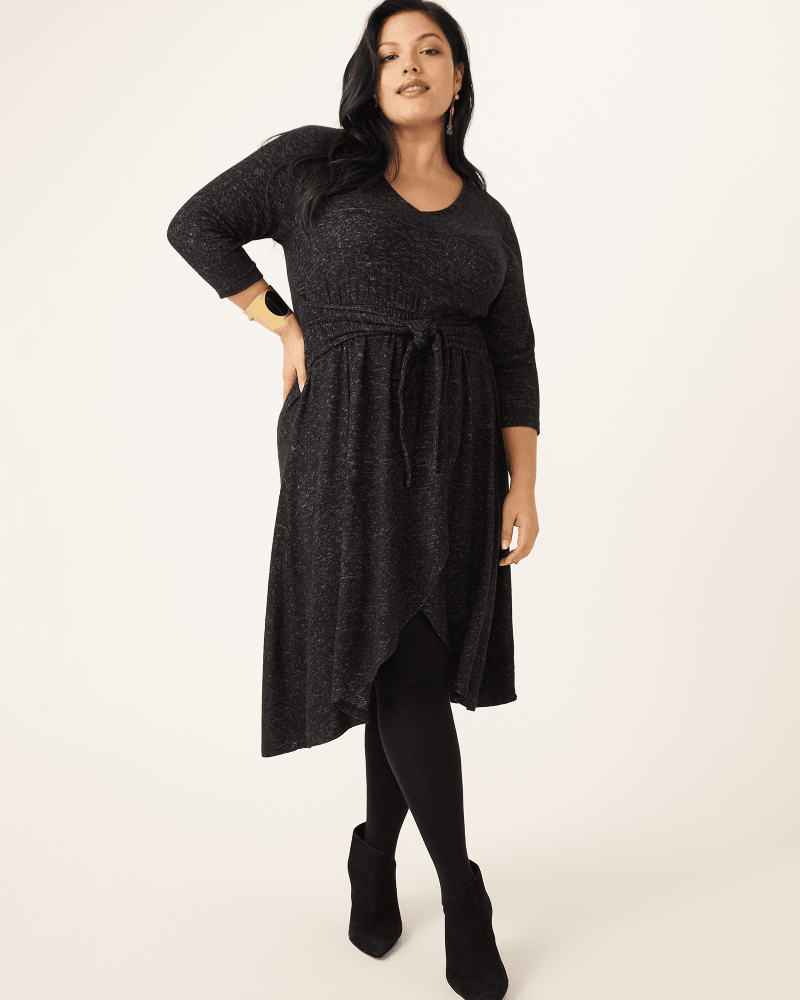 Plus size model with pear body shape wearing  by Molly&Isadora | Dia&Co | dia_product_style_image_id:175168
